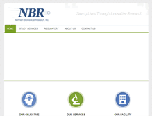 Tablet Screenshot of northernbiomedical.com